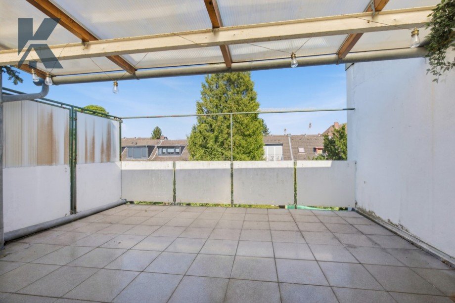 Dachterrasse Reihenmittelhaus K�ln