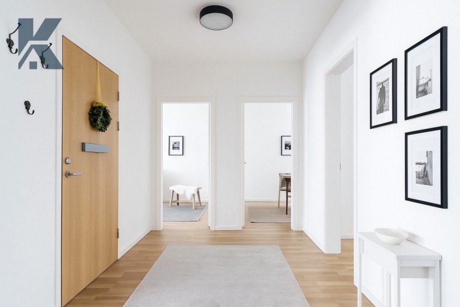 Diele Staging Erdgeschosswohnung K�ln / M�ngersdorf