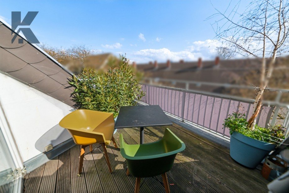 Dachloggia 1 Dachgeschosswohnung K�ln / Ehrenfeld