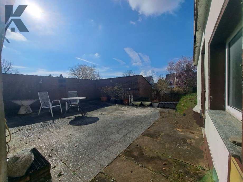 Terrasse Reiheneckhaus K�ln / Grengel