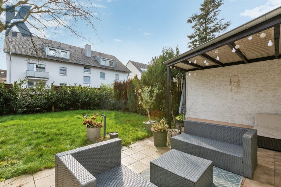 Terrasse Gartenblick Reiheneckhaus K�ln