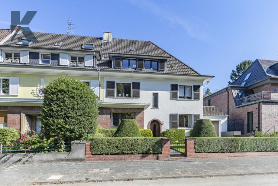 Hausansicht Erdgeschosswohnung K�ln / M�ngersdorf