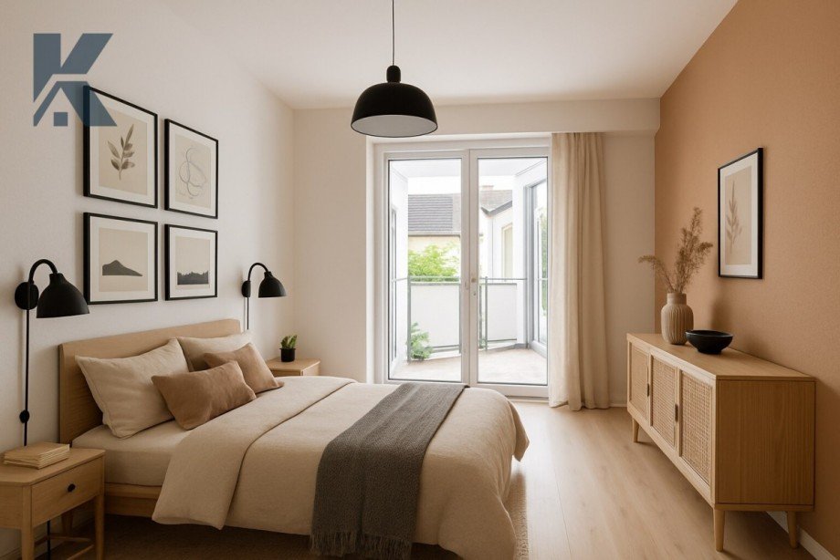 Schlafzimmer Staging Etagenwohnung Frechen / K�nigsdorf