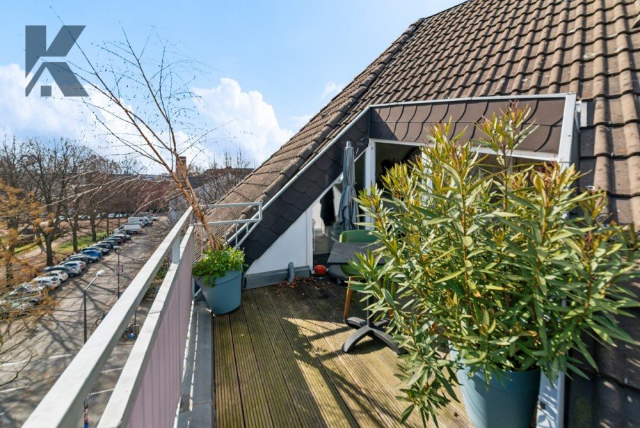 Dachloggia 3 Dachgeschosswohnung K�ln / Ehrenfeld