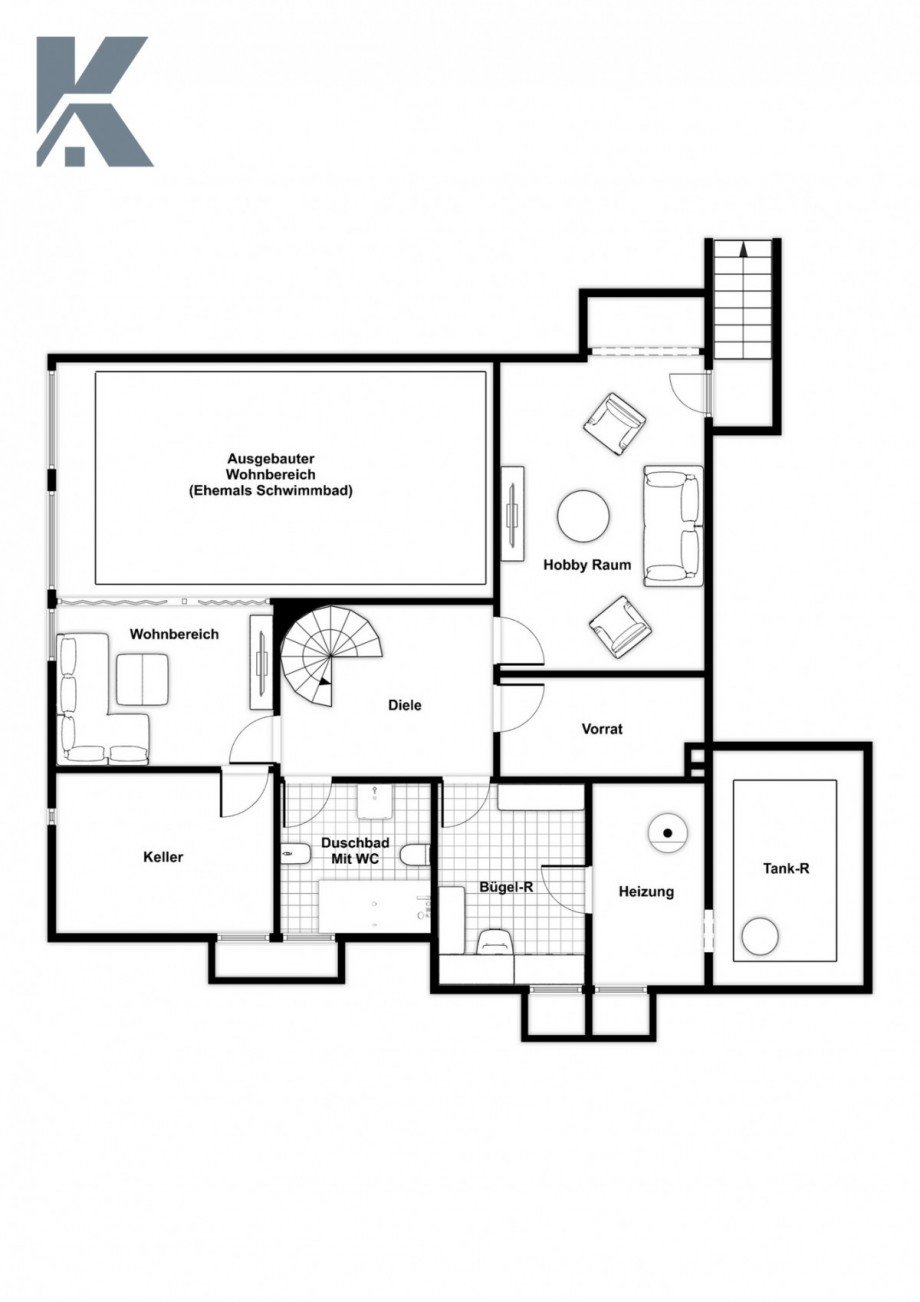 Souterrain_Keller Rebenhang 9 Haus Frechen / Buschbell