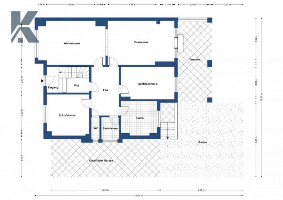Erdgeschoss K�mpchensweg 14 Erdgeschosswohnung K�ln / M�ngersdorf