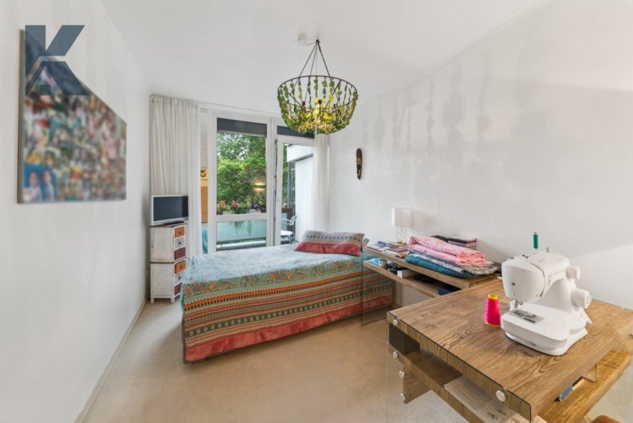 Schlafzimmer 1 Maisonettewohnung K�ln / Weiden