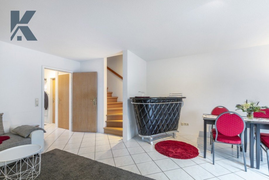 Wohnzimmer 3 Reihenmittelhaus K�ln / Meschenich