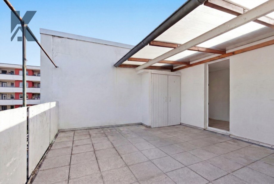 Dachterrasse Reihenmittelhaus K�ln