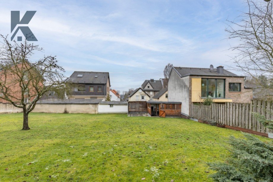 R�ckansicht Garten Einfamilienhaus H�rth / Alst�dten