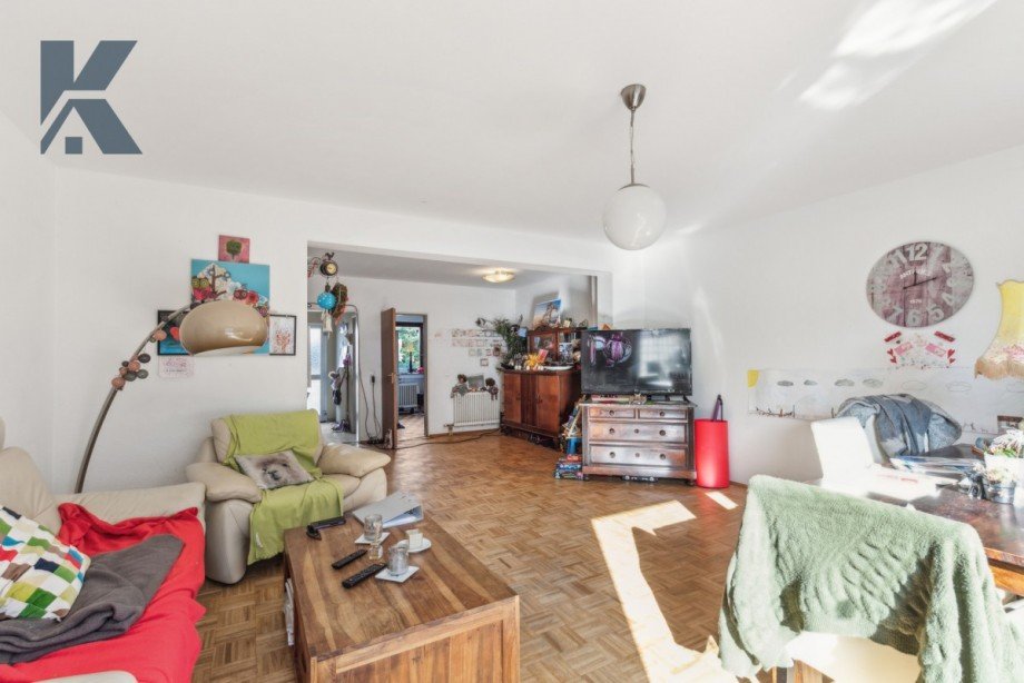 Wohnzimmer 2 Reihenmittelhaus K�ln / Pesch
