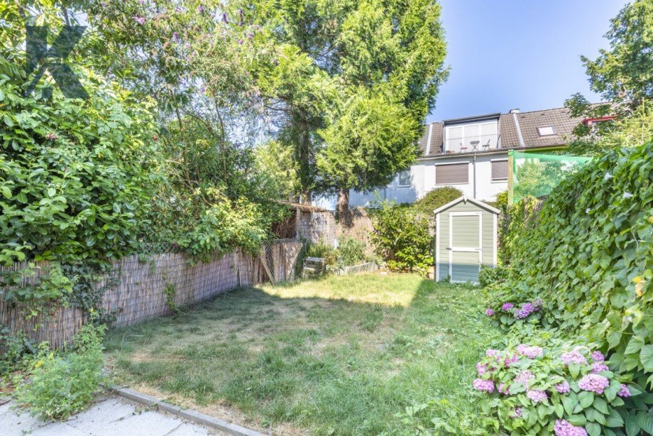 Garten Reihenmittelhaus K�ln