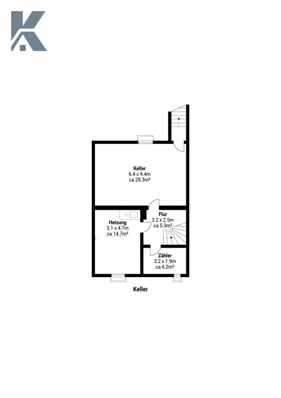 Keller Reihenmittelhaus Monheim-Baumberg