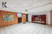 Hobbyraum Monheim-Baumberg: gro�er Garten mit solidem Backstein-Reihenhaus sowie Erweiterungs-Potential