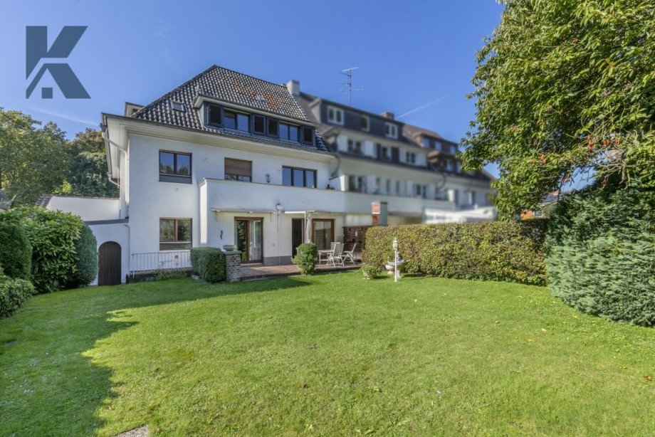 Gartenansicht Erdgeschosswohnung K�ln / M�ngersdorf