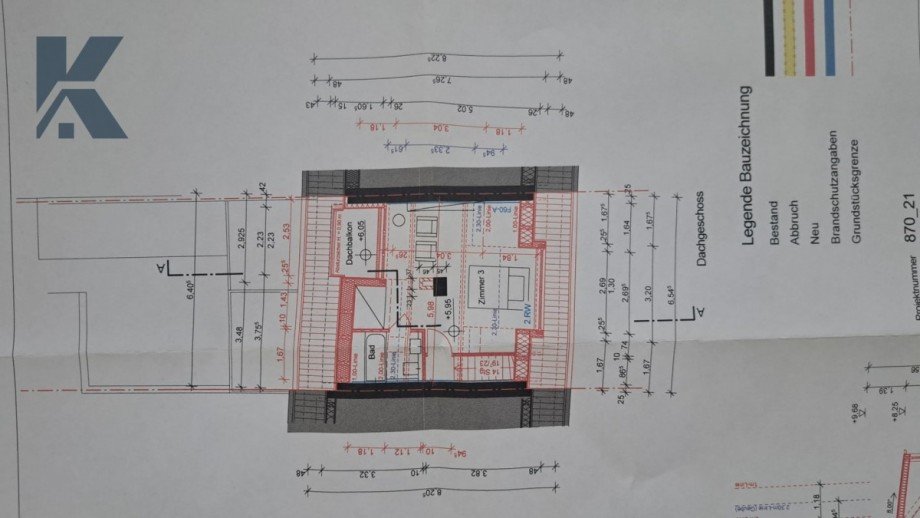 Grundriss DG neu Haus Frechen