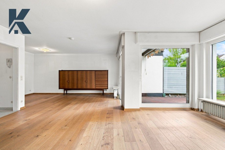 Wohnzimmer-Esszimmer Reihenmittelhaus K�ln / Dellbr�ck