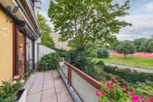 Balkon Maisonette-Wohnung mit Garten in zentraler Lage in K�ln-Weiden