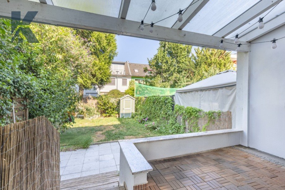 Terrasse EG Reihenmittelhaus K�ln