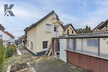 R�ckansicht Bestand Teilbares Baupotenzial-Powerpack in H�rth: Familie oder Mehrgenerationen-Konzept
