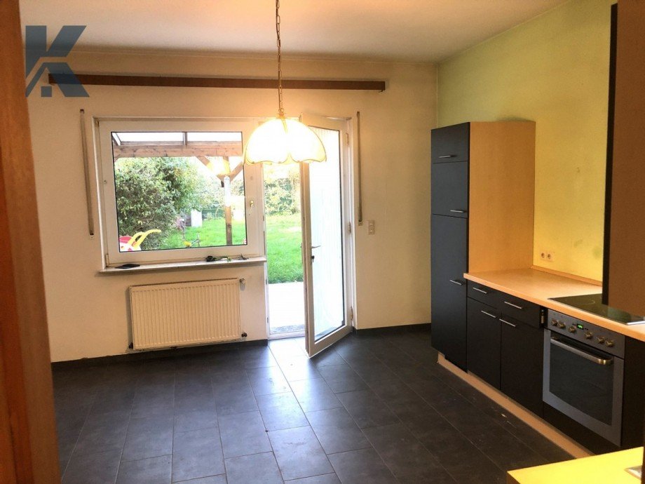 K�che Blick Garten Einfamilienhaus K�ln / D�nnwald