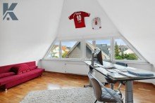 Dachgeschoss 2 Reihenendhaus mit Dachgeschoss-Loft, Garten und Garage in K�ln-Porz (Grengel)