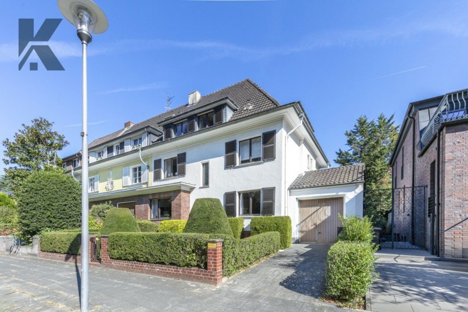 Hausansicht 2 Erdgeschosswohnung K�ln / M�ngersdorf