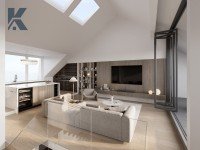 Hauptbild K�ln-Marienburg.Neubau.Dachgeschoss-Maisonette. Gestaltungs-M�glichkeit.