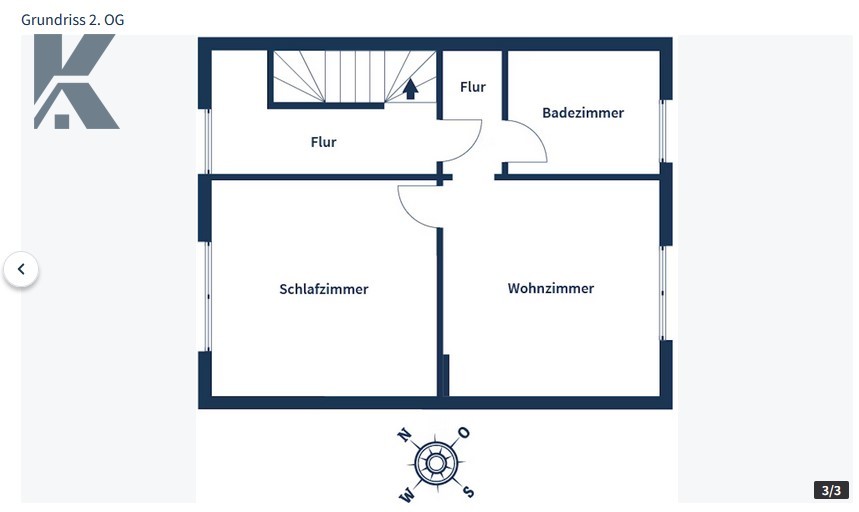 Grundriss DG Einfamilienhaus K�ln / D�nnwald