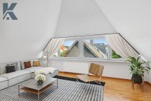 Dachgeschoss LOFT Reihenendhaus mit Dachgeschoss-Loft, Garten und Garage in K�ln-Porz (Grengel)