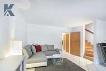 Wohnzimmer 1 Sofort einziehen. Garten-Paradies. Feldrandlage.