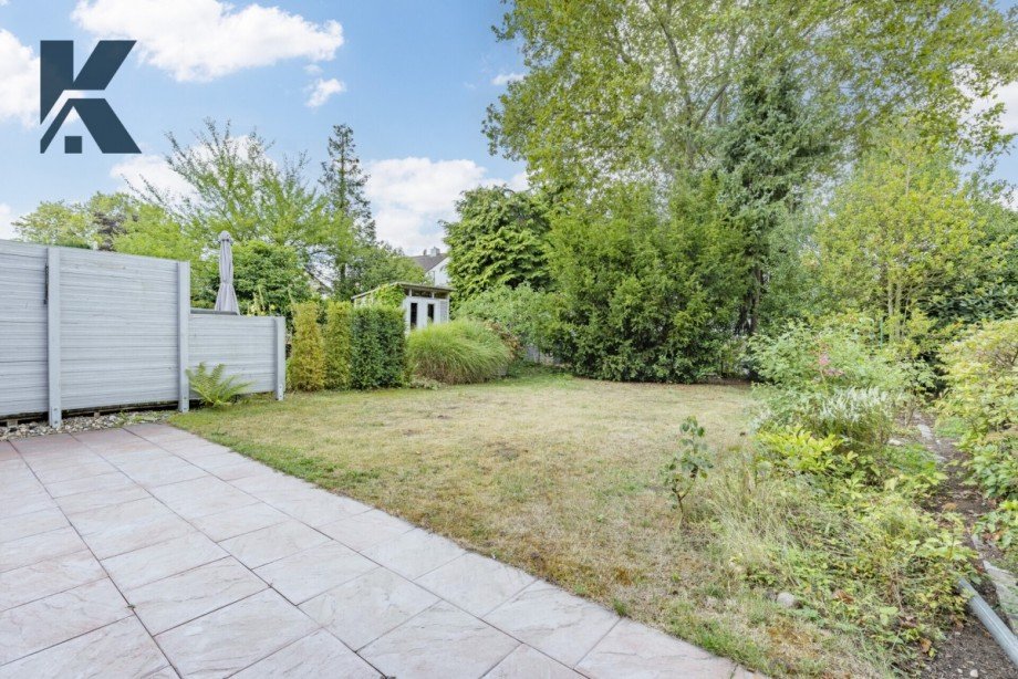 Garten-Terrasse Reihenmittelhaus K�ln / Dellbr�ck